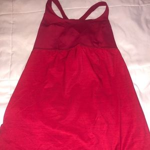 Lulu Lemon racer back work our top